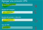 Configuración VPN