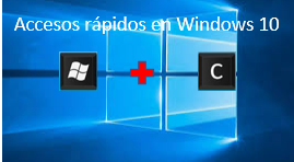 Accesos rápidos en Windows.