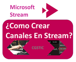 Crear canales en Microsoft Stream